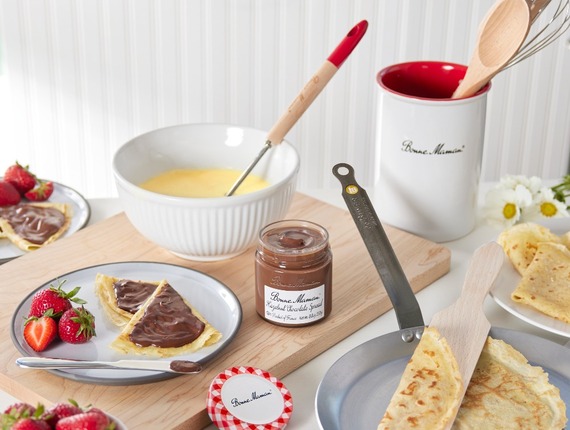 Moule anti-adhésif pour 7 pancakes, crêpes, blinis, omelettes parfaits -  Concept Extra