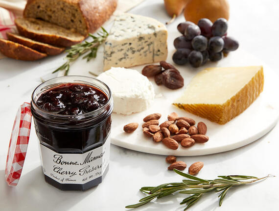 Sweet and Savory Cheese Plate- Bonne Maman