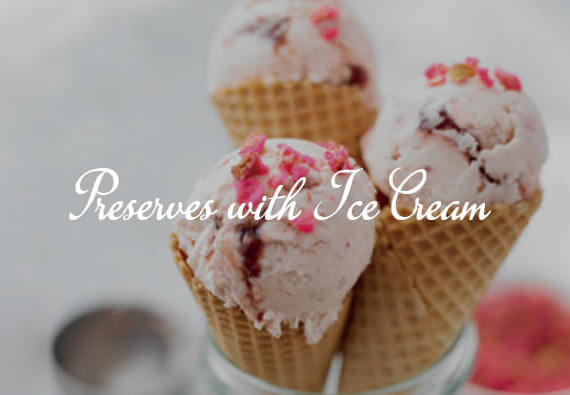Preserves with Ice Cream- Bonne Maman