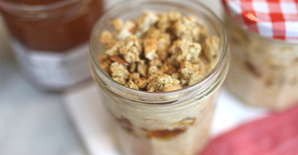 Overnight Apricot Rolled Oats