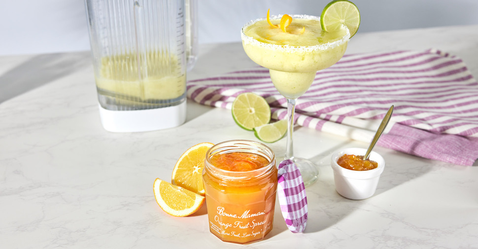 Orange Blended Margarita Mocktail